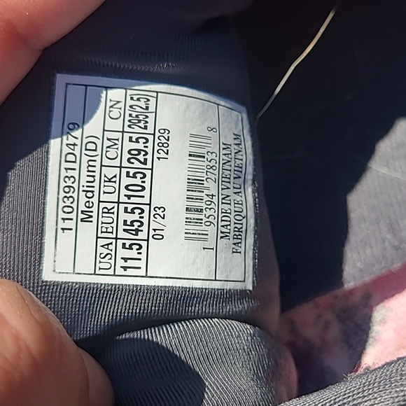 Brooks Ghost 15 Women's Size 11.5 Pink Gray Running Shoes 1203801B479 - Picture 2 of 7